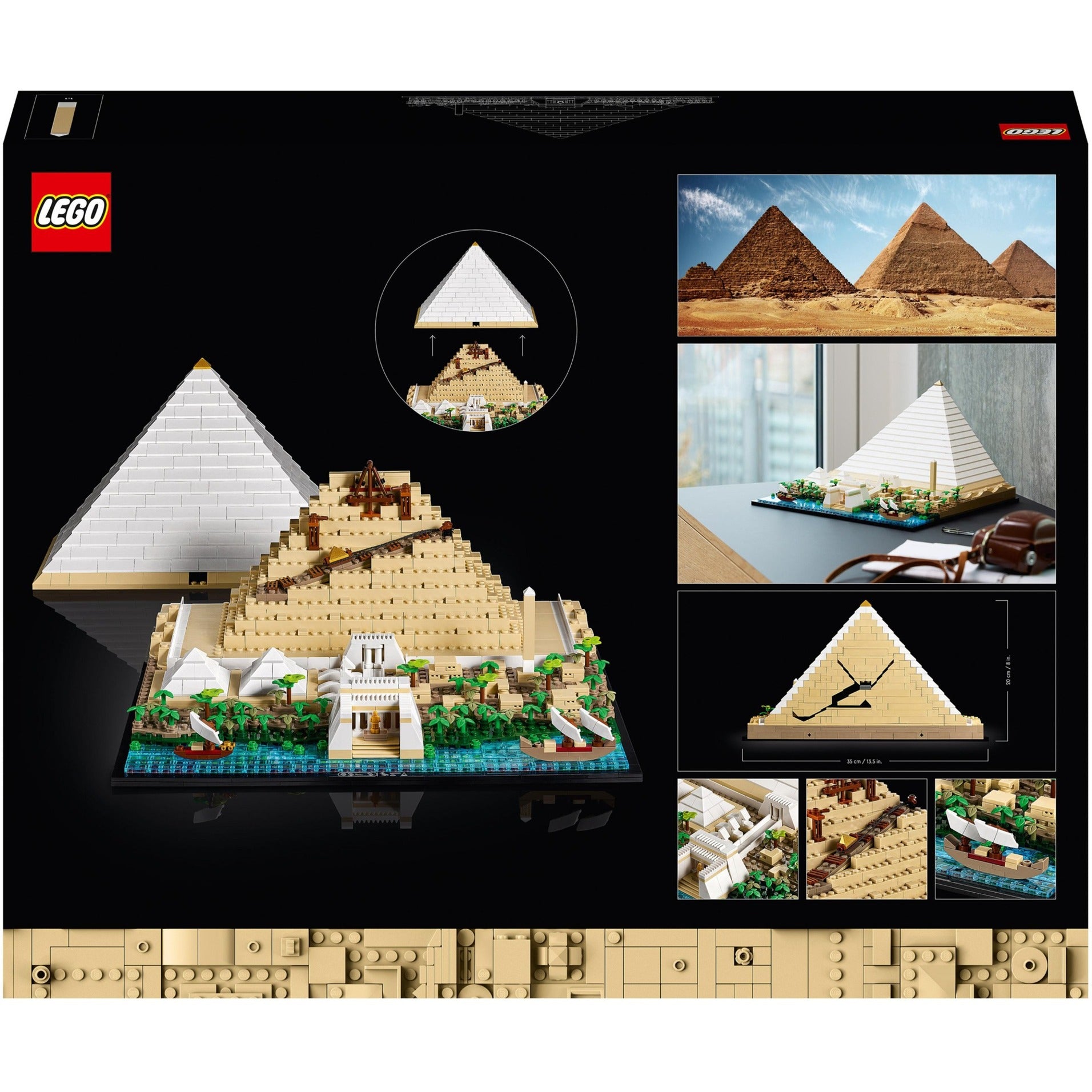 LEGO LEGO Architecture 21058 Grande pyramide de Gizeh