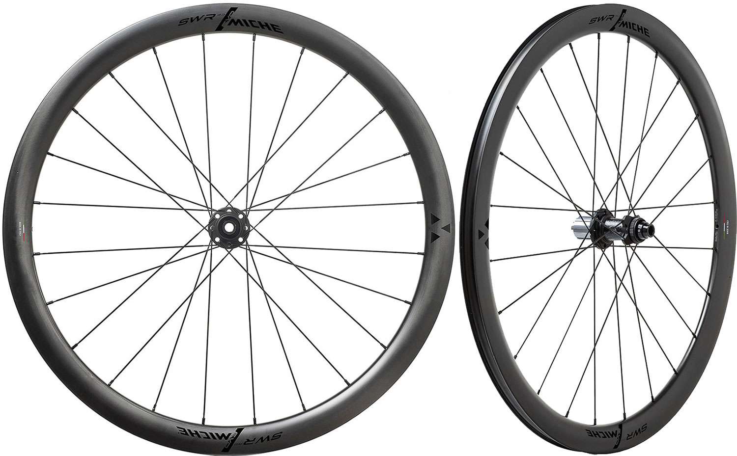 Paire de roues Miche swr evo 40cl carbone
