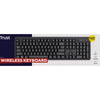 Trust ody II Clavier sans fil silencieux