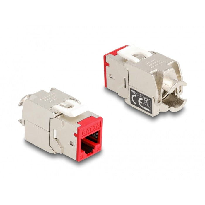 Module Dellock Keystone RJ45 Jack à LSA Cat 6A Tolfree