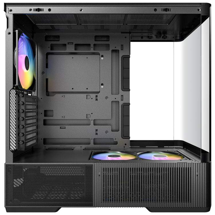 Boîtier tour midi Antec C6 Curve ARGB (noir | 2x USB-A | 1x USB-C | verre trempé)