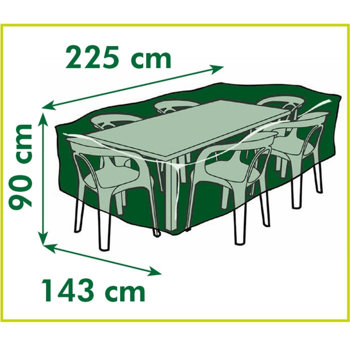 Couverture de meubles de jardin nature pour les chaises et les tables