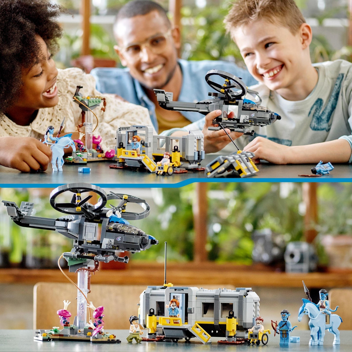 Avatar Lego - montagnes flottantes : site 26 rda samson jouets de construction (75573)