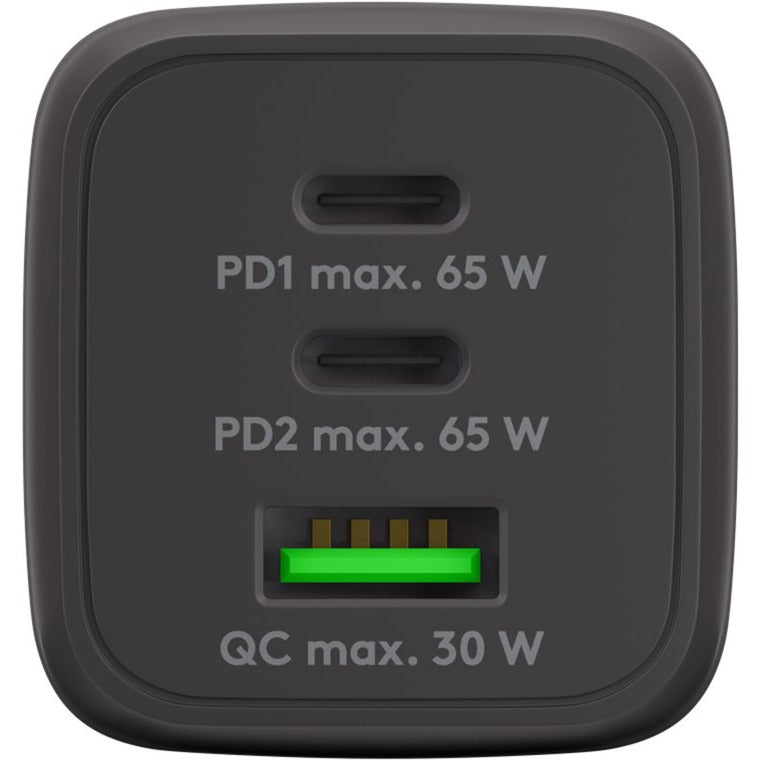 GOOBAY USB-C Snell Charger Nano (65 W) et câble textile USB-C