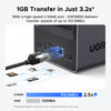 Ugreen nasync dxp2800 (gris, 2.5GBe, HDMI, USB-C)