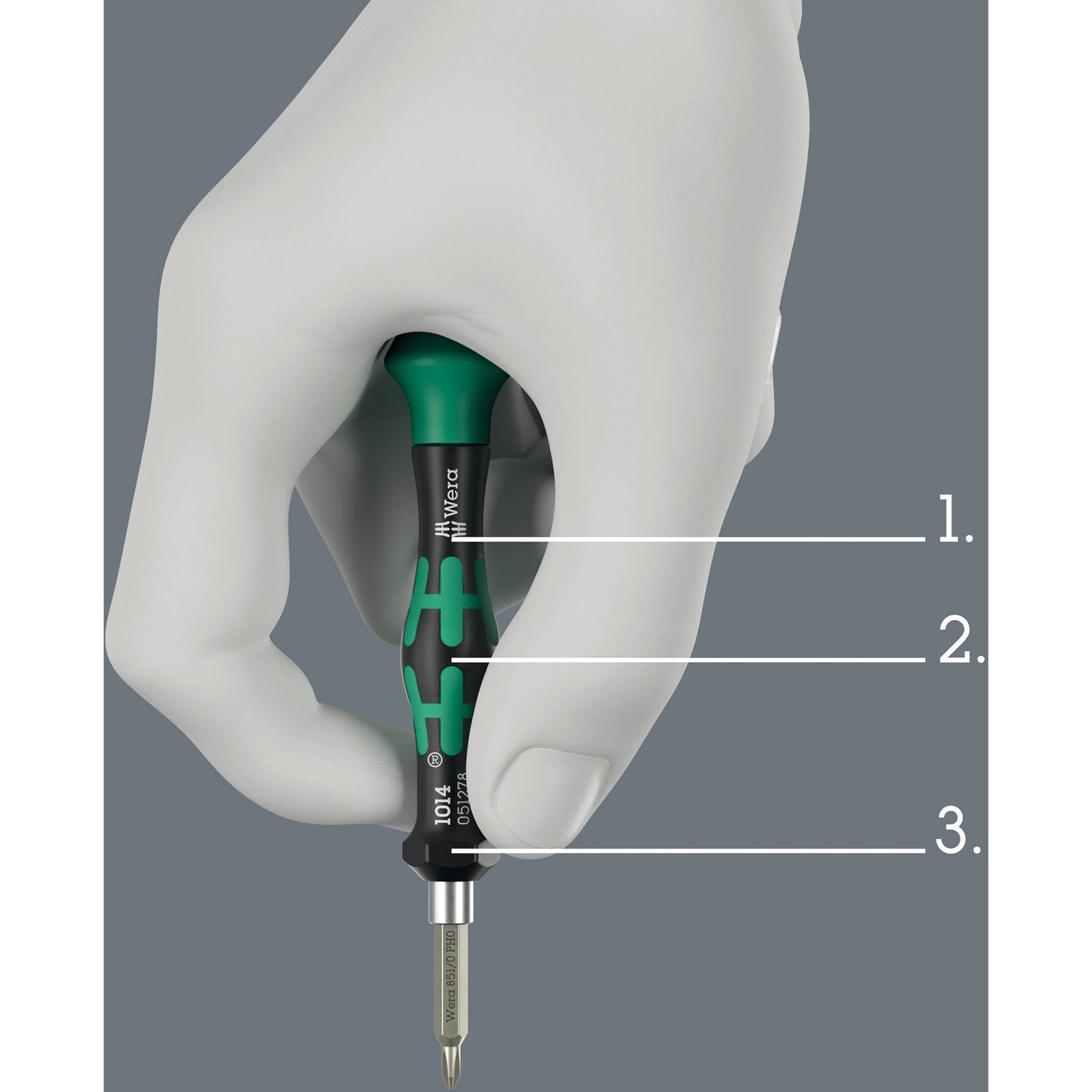 Wera Tool-Check modulaire Micro 1, 21 pièces