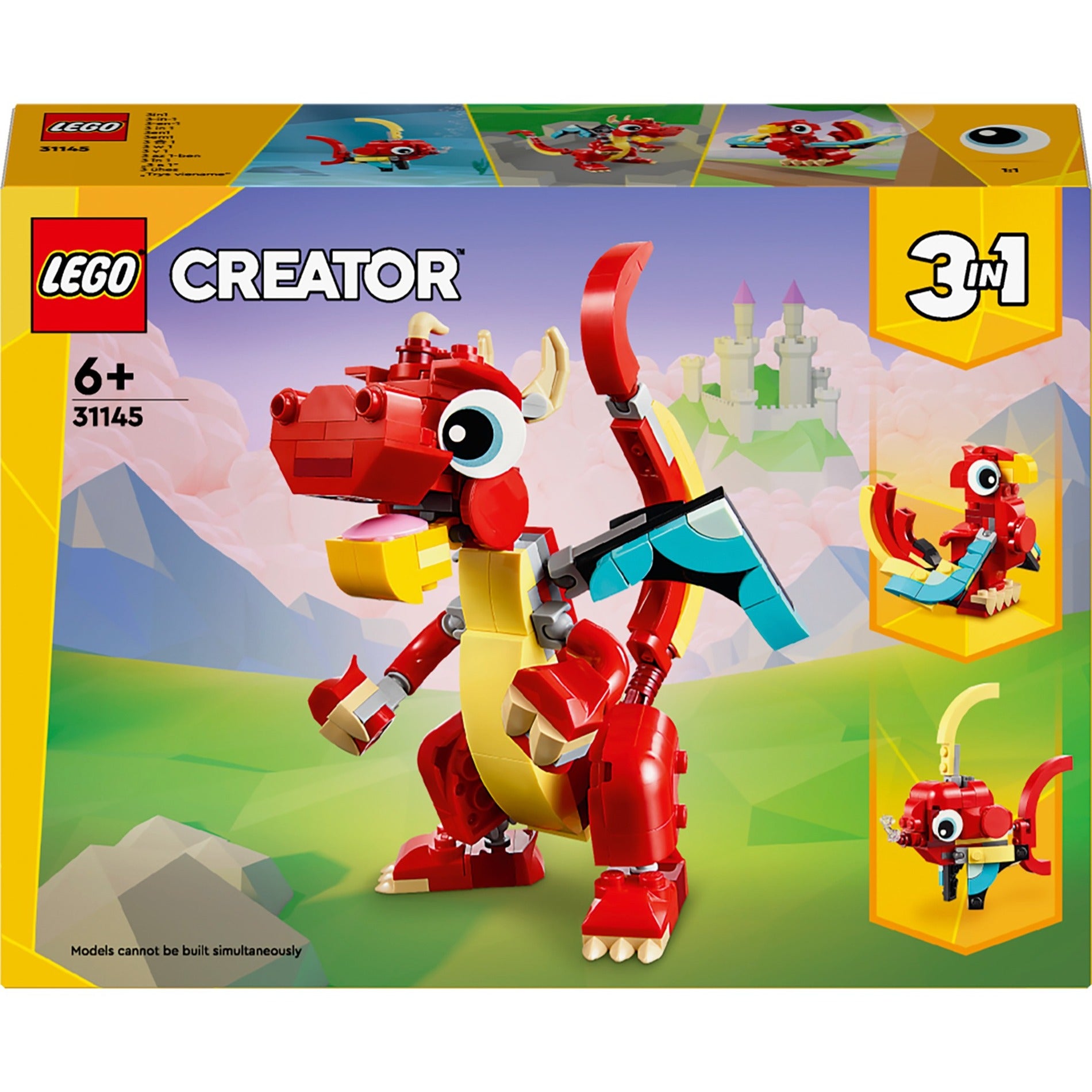 Lego LEGO Creator 31145 Dragon rouge