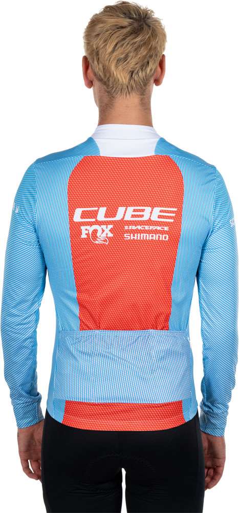 Cube road xc x factory racing - maillot manches longues