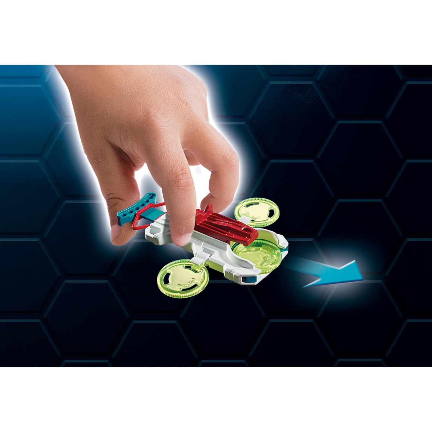 Playmobil super 4 fulgurix avec gène