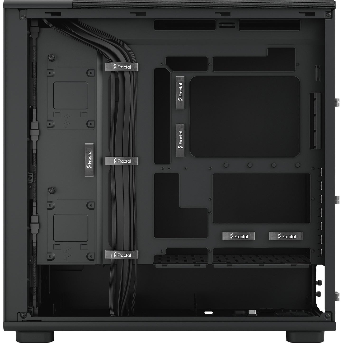 Boîtier tour midi solide Fractal Design Epoch XL (noir | 2x USB-A | 1x USB-C)