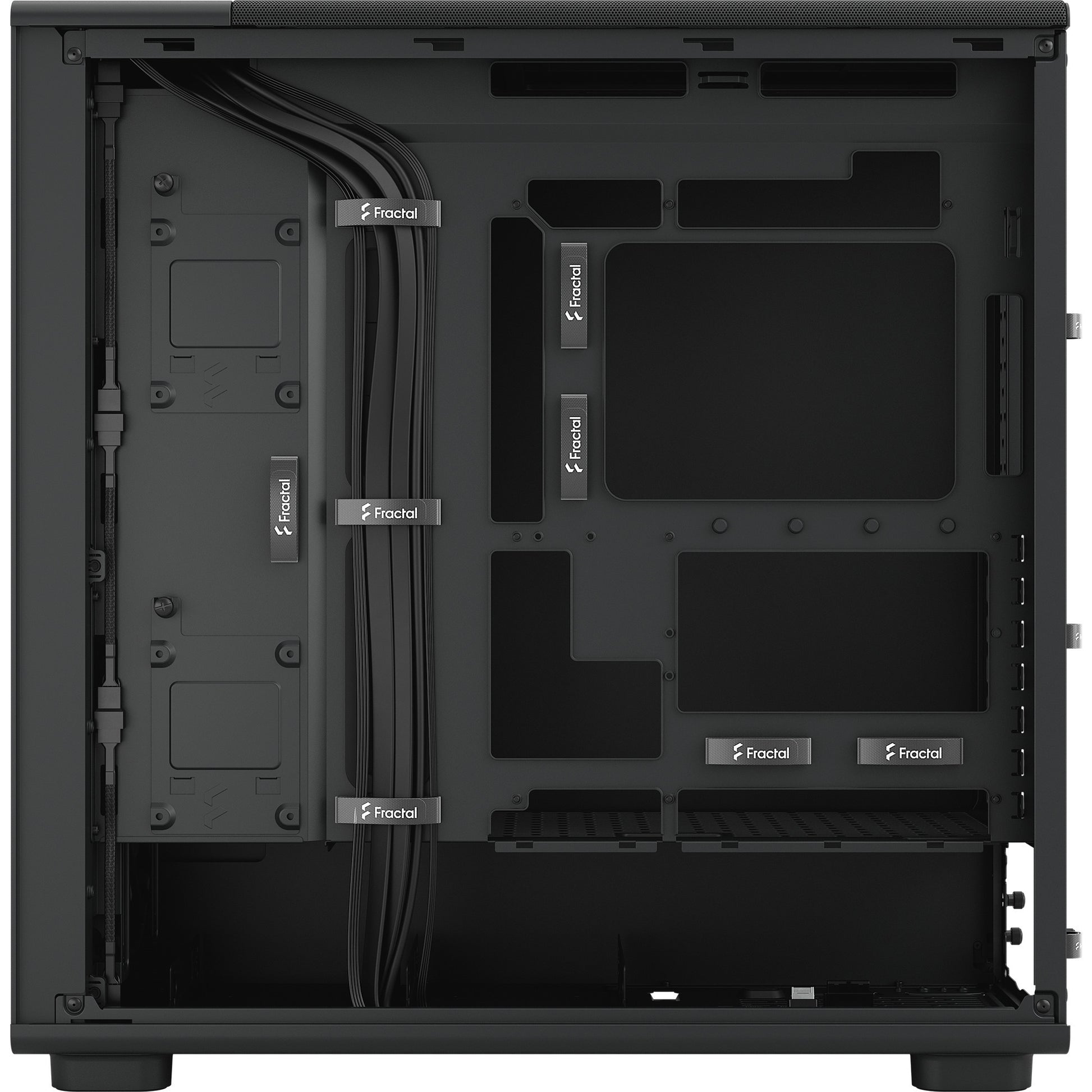 Boîtier tour midi solide Fractal Design Epoch XL (noir | 2x USB-A | 1x USB-C)