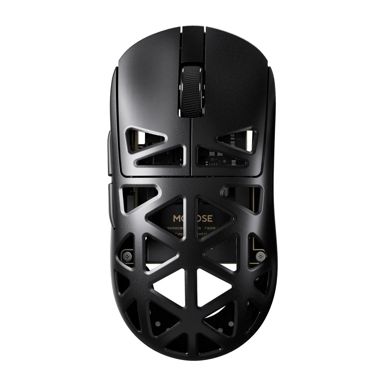 Souris de jeu sans fil Mchose a7x ultra en alliage de magnésium (noir, jusqu'à 40 000 dpi, Bluetooth USB-C 2,4 GHz)
