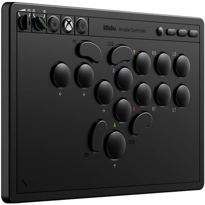 Contrôleur d'arcade 8bitdo pour Xbox (noir, USB 2,4 GHz, Xbox Series X|s, Xbox One, PC)