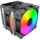 Refroidisseur de processeur Montech nx600 argb (noir)