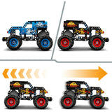 Lego Technic 42219 Monster Jam Grave Digger Feu et Glace - afbeelding 5