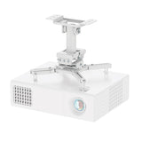 Neomounts cl25-530wh1 support de plafond pour projecteur support de plafond (blanc) - afbeelding 1