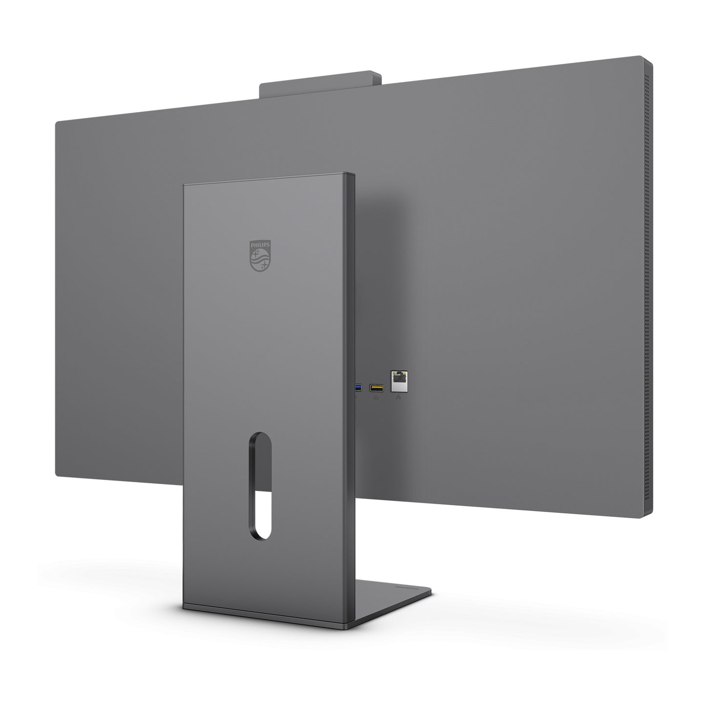 Moniteur Philips Brilliance 27e3u7903 27 5k uhd (gris, HDMI, Thunderbolt 4, USB, LAN, webcam)