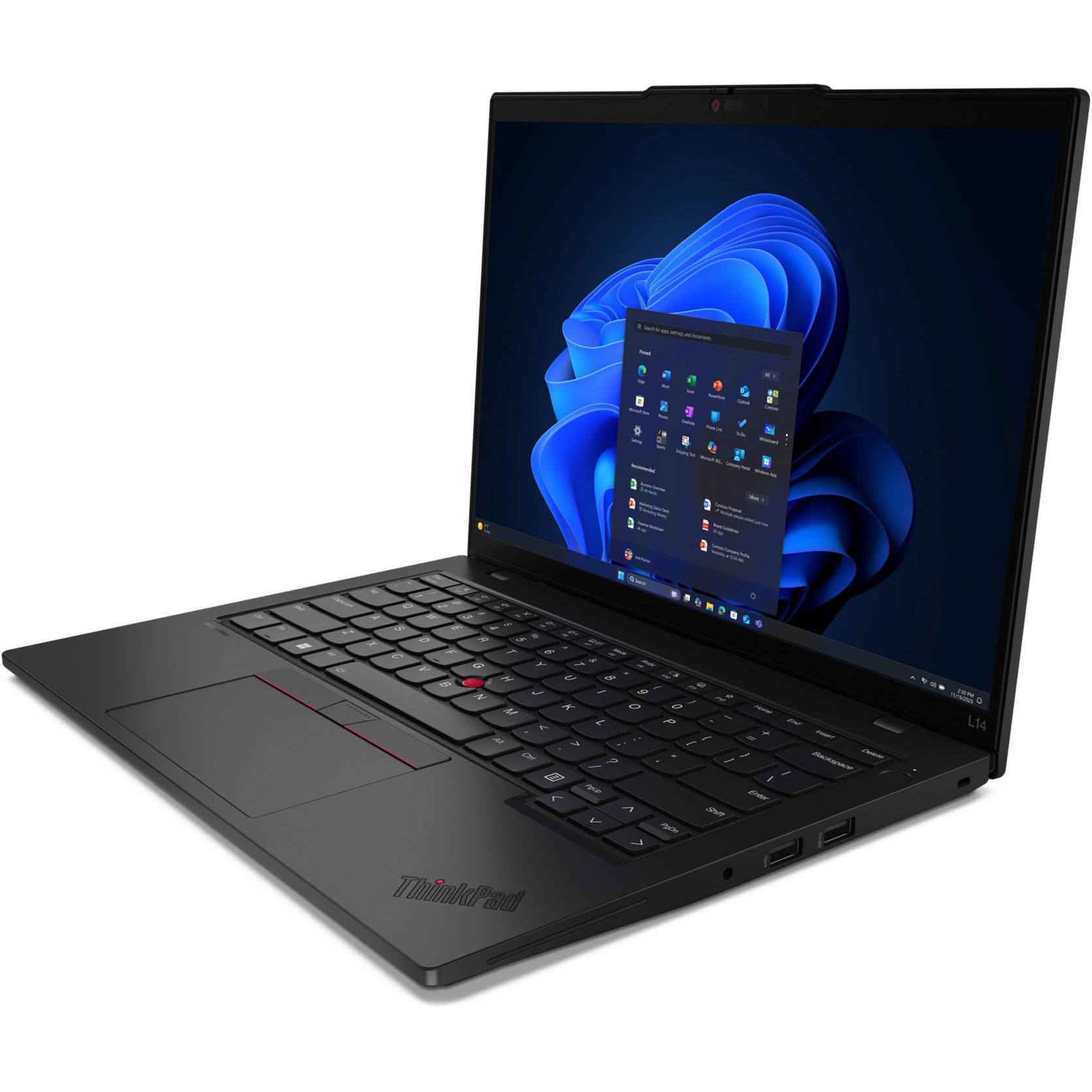 Ordinateur portable Lenovo thinkpad l14 gen 6 (21s6002dmh) 14 (noir | core ultra 7 255u | carte graphique intel® | 16 Go | SSD 512 Go)