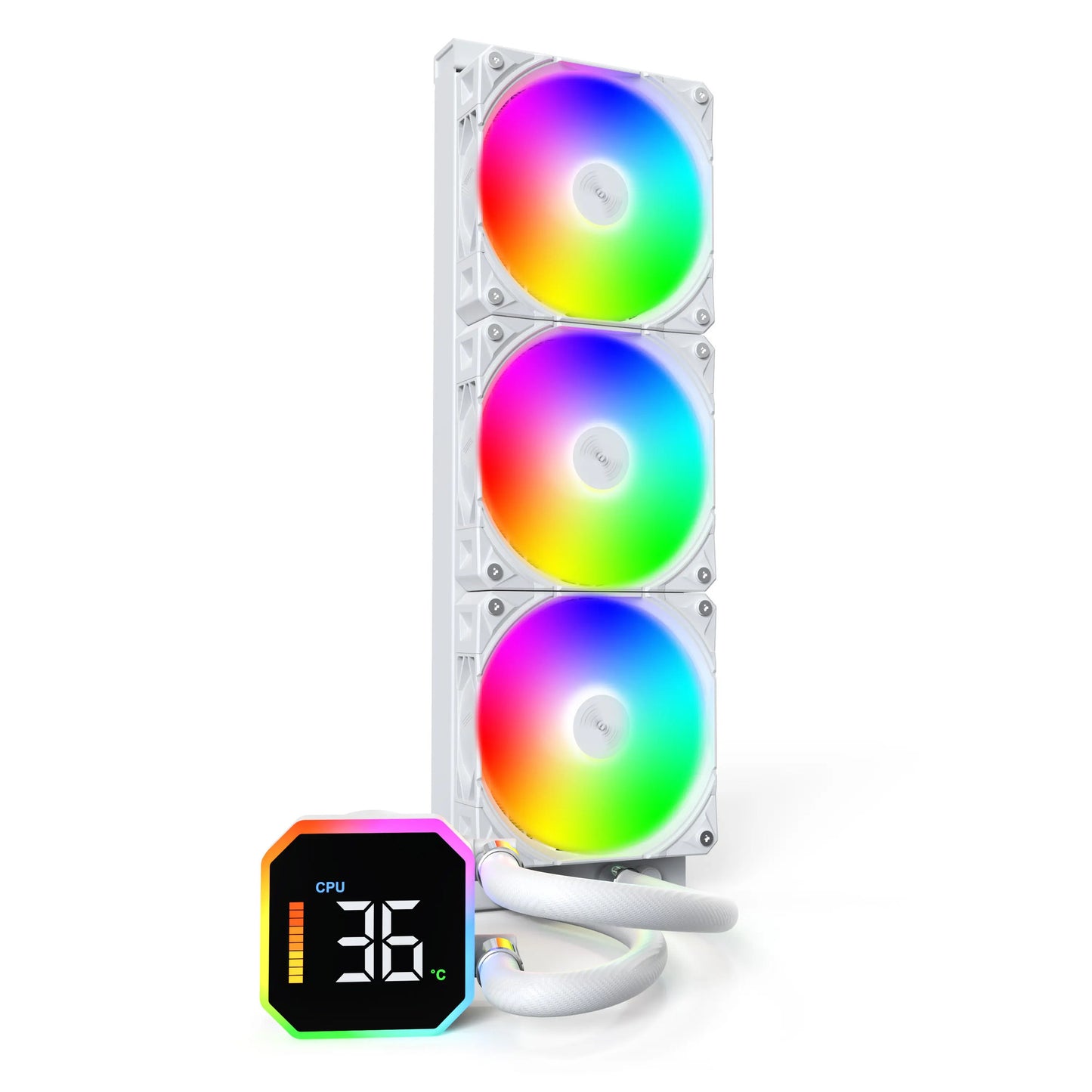 Refroidissement par eau Montech hyperflow digital 360 (blanc)