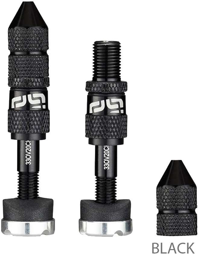 E*treize valves Schrader tubeless à remplissage rapide 23-31 mm