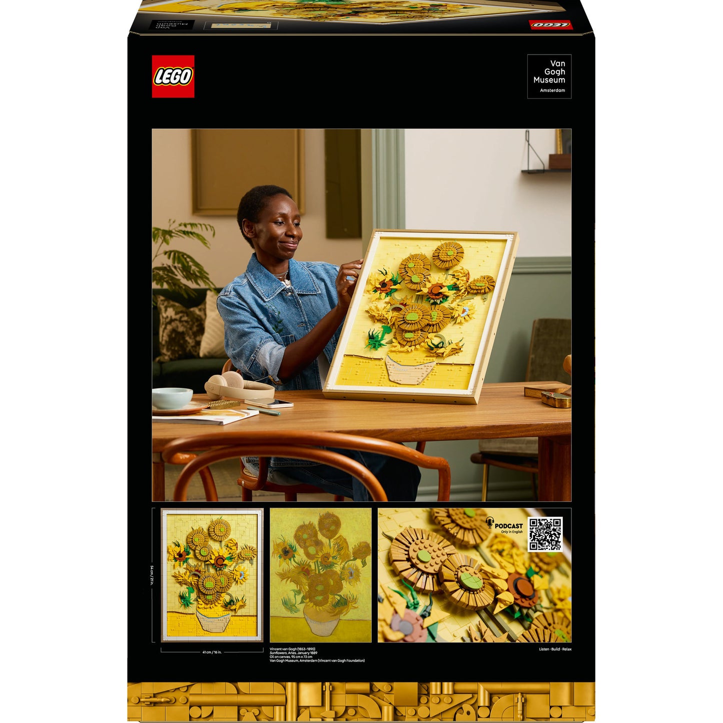 LEGO 31215 Art Vincent Van Gogh - Sunflowers