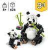 Créateur LEGO LEGO 31165 Animaux sauvages: Famille Panda