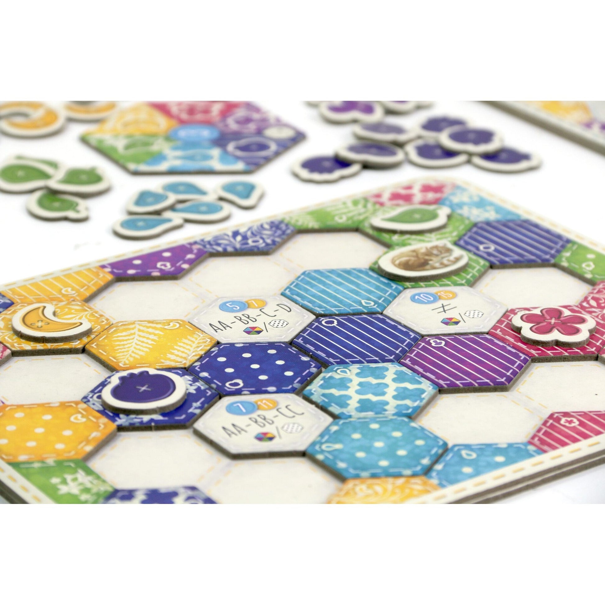 Jeux gobelins blancs calico