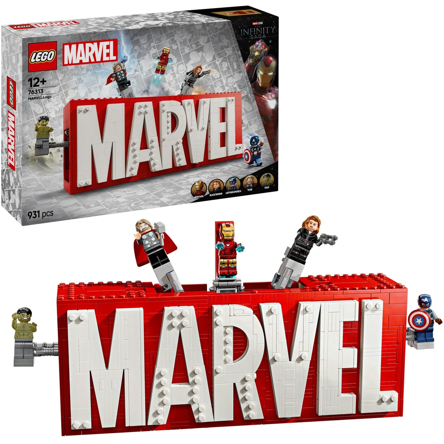 LEGO LEGO Super Heroes 76313 LOGO ET MINIFIGURES