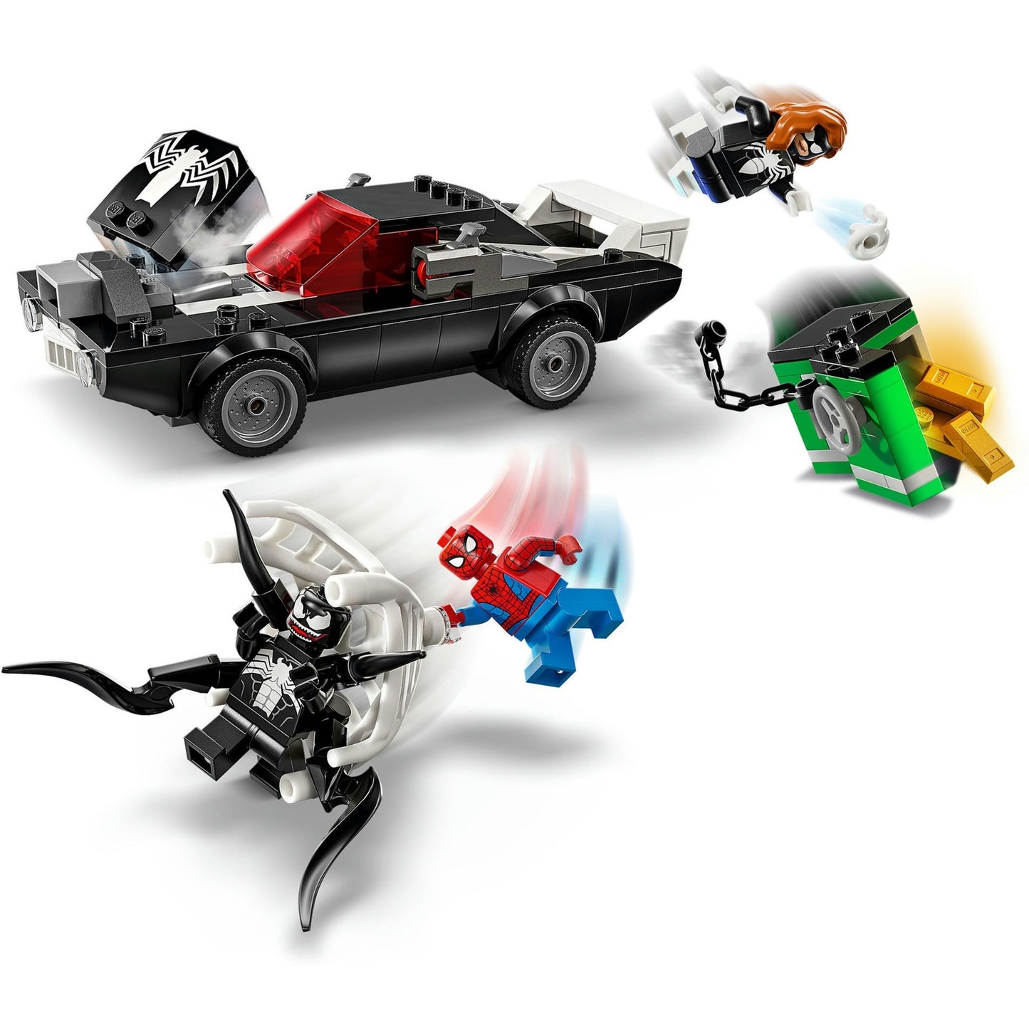 LEGO LEGO Super Heroes 76309 Spider-Man Vs. Voiture classique de venin