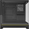 Boîtier tour midi Montech HS02 (noir | 2x USB-A | 1x USB-C | RGB | verre trempé)