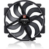 Noctua nf-a14x25r g2 pwm chromax.black ventilateur de boîtier (noir, 140 x 140 x 25 mm)