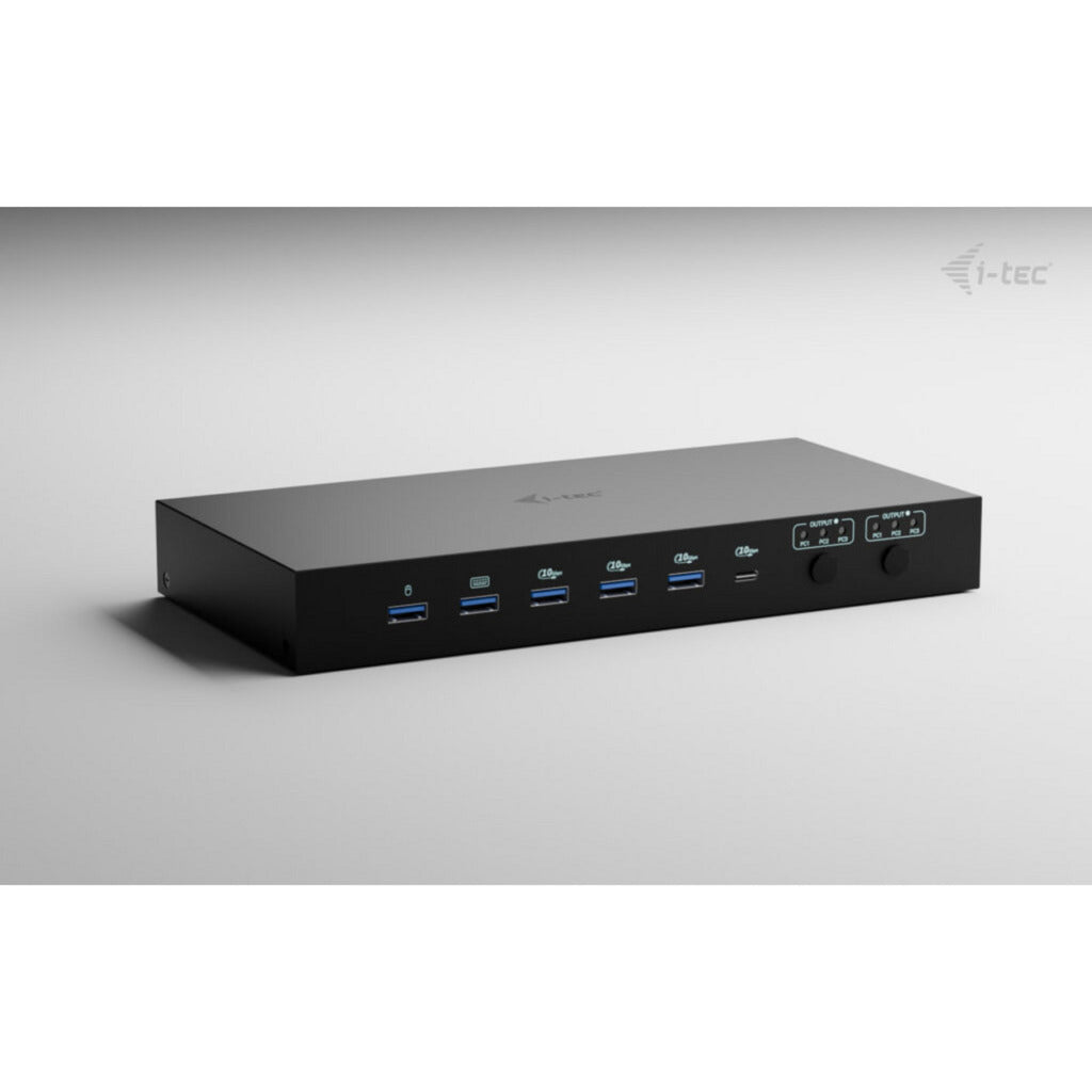 Station d'accueil I-tec USB-C KVM Dock Pro (noir)