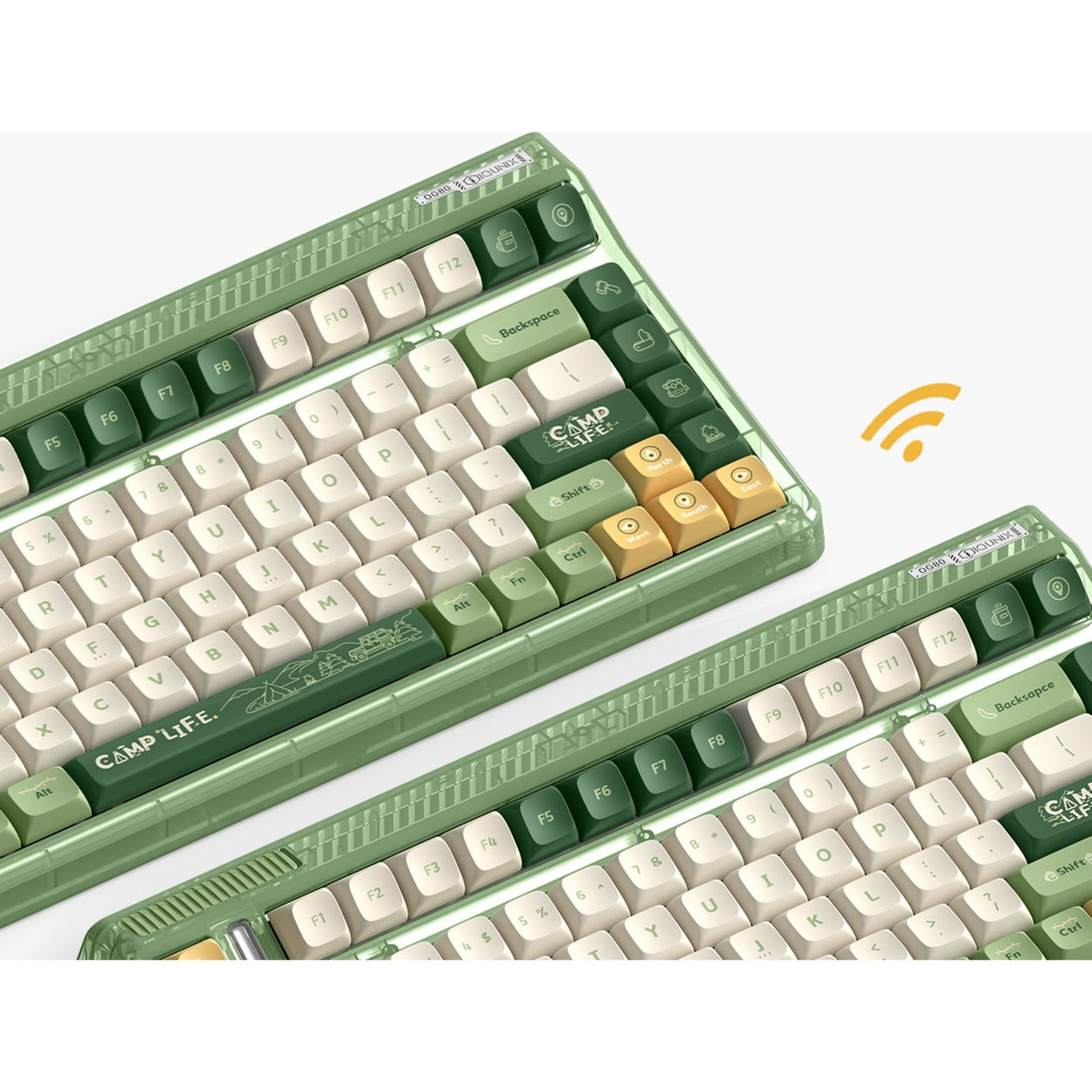IQUnix OG80 Camping Wireless Mechanical Clavier