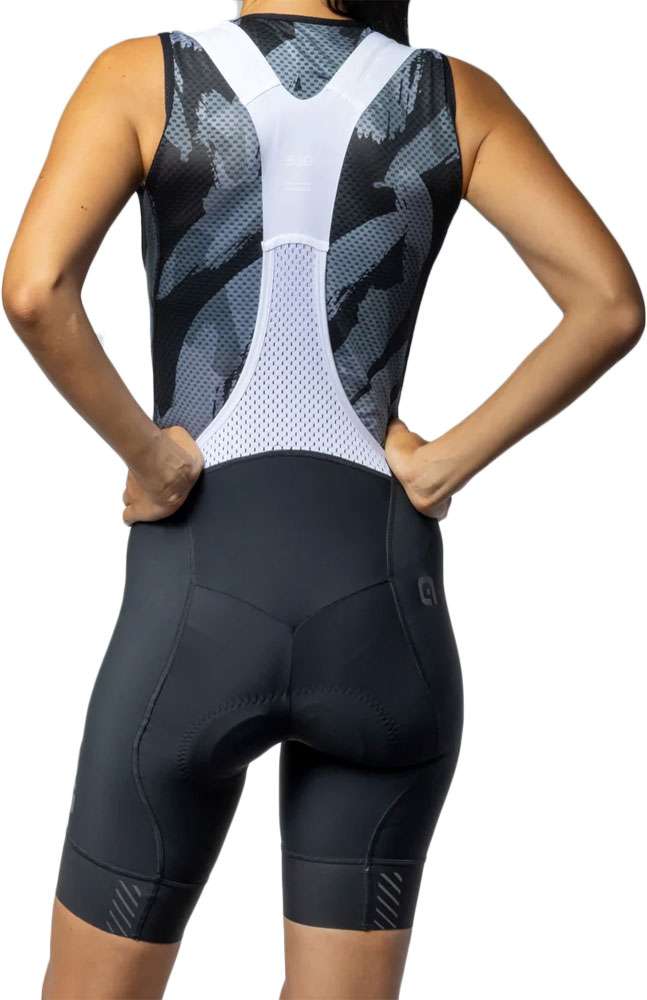 Alé magic color - cuissard à bretelles femme avec peau de chamois