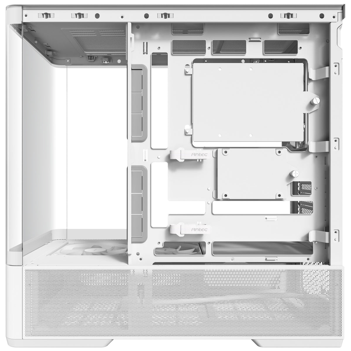 Boîtier tour midi Antec C6 Curve Air (blanc | 2x USB-A | 1x USB-C | verre trempé)