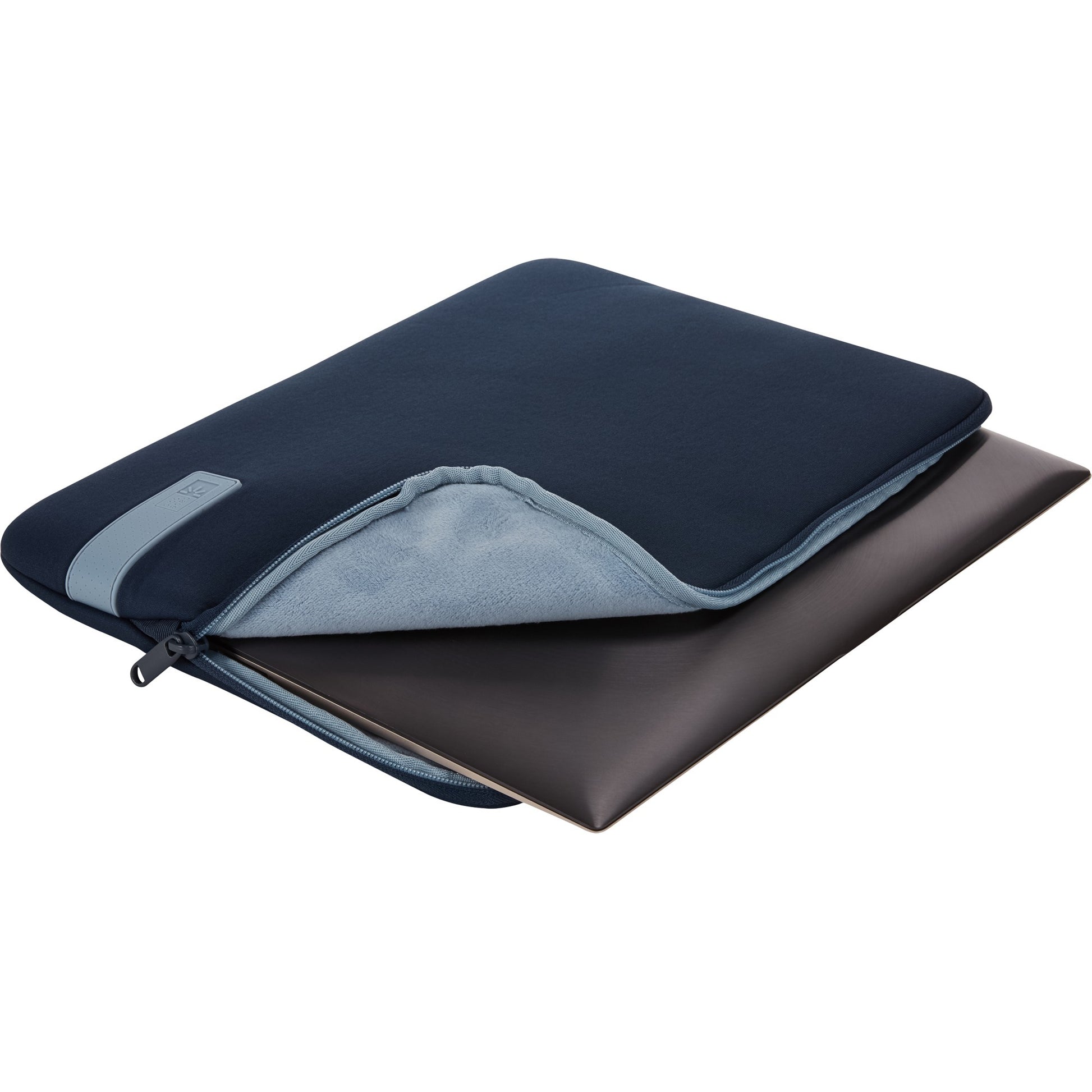 La logique du cas reflète 13 manches d'ordinateur portable refPC-113-dark-bleu