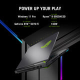 Ordinateur portable de jeu Asus rog strix g16 g614fr-s5252w 16 (gris vert | r9 9955hx | rtx 5070 ti | 32 go | SSD 1 to) - afbeelding 15