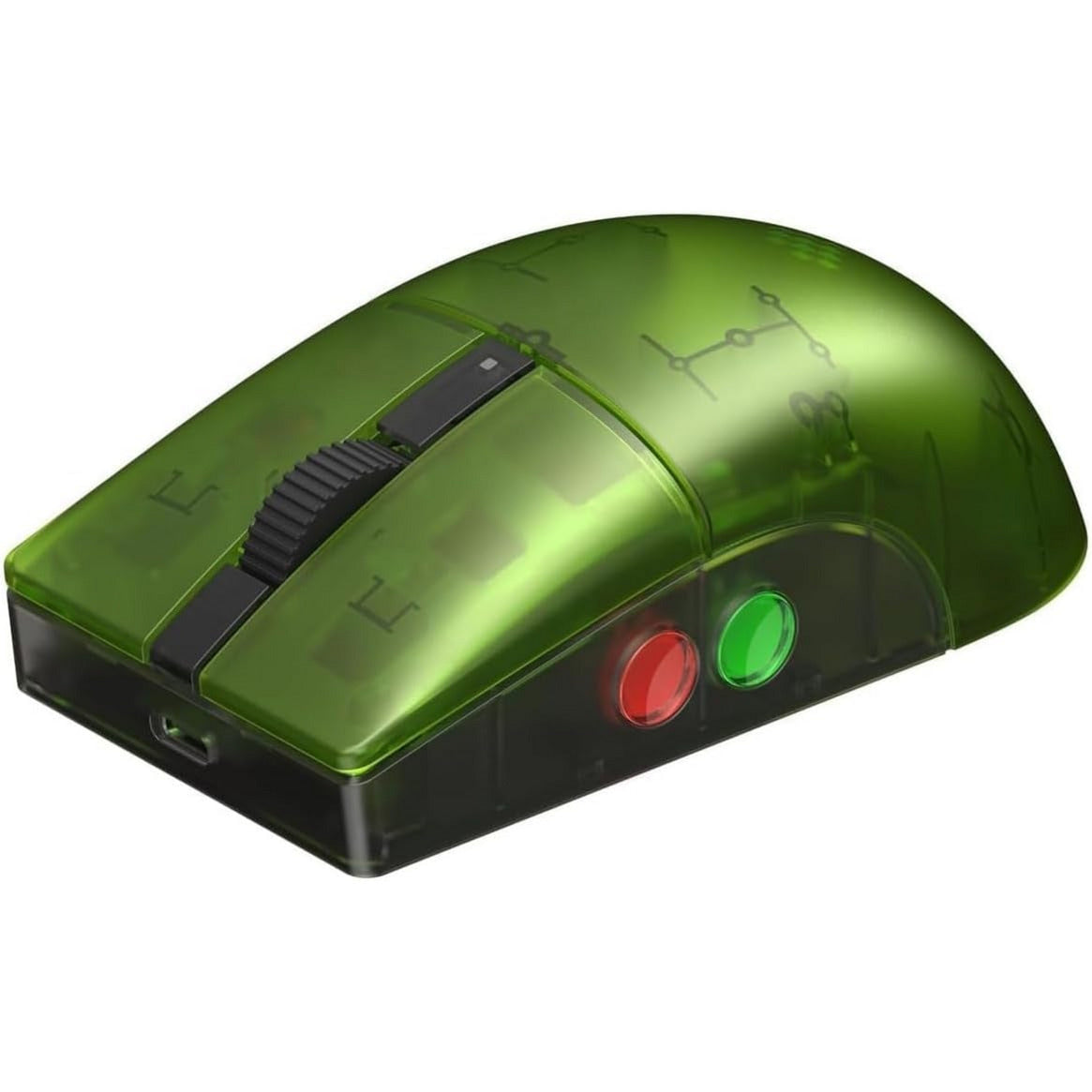 Souris rétro r8 8bitdo - édition Xbox (vert, 50 - 26 000 dpi, Bluetooth USB-C 2,4 GHz)