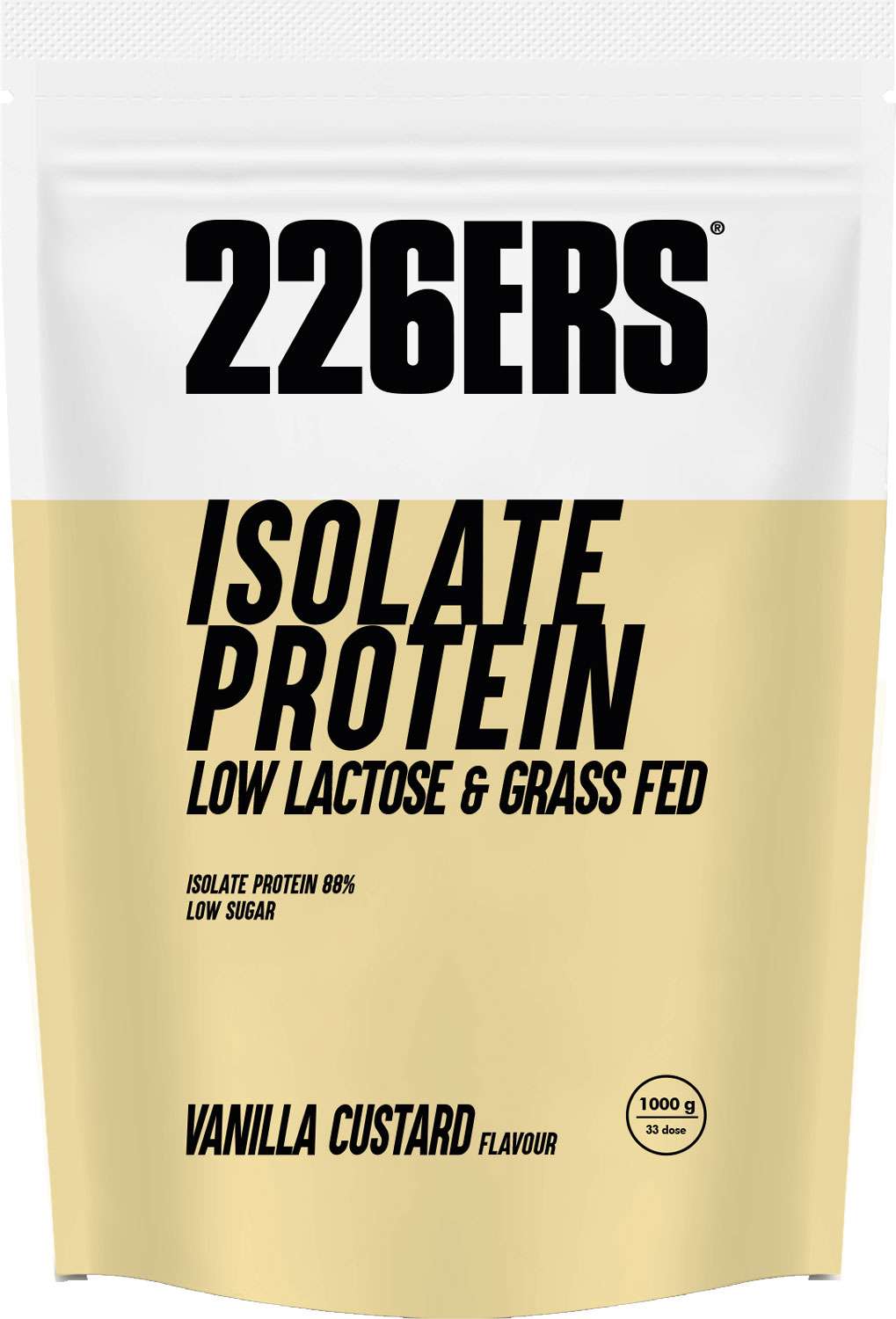 226ers isolent la boisson protéinée 1kg