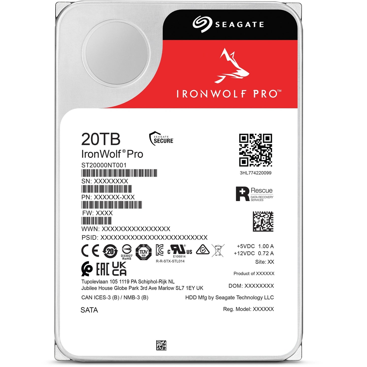 Seagate Ironwolf 20 To