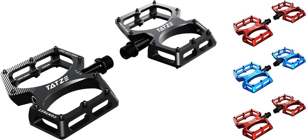 Pédale plate-forme vtt junior Tatze contact cnc