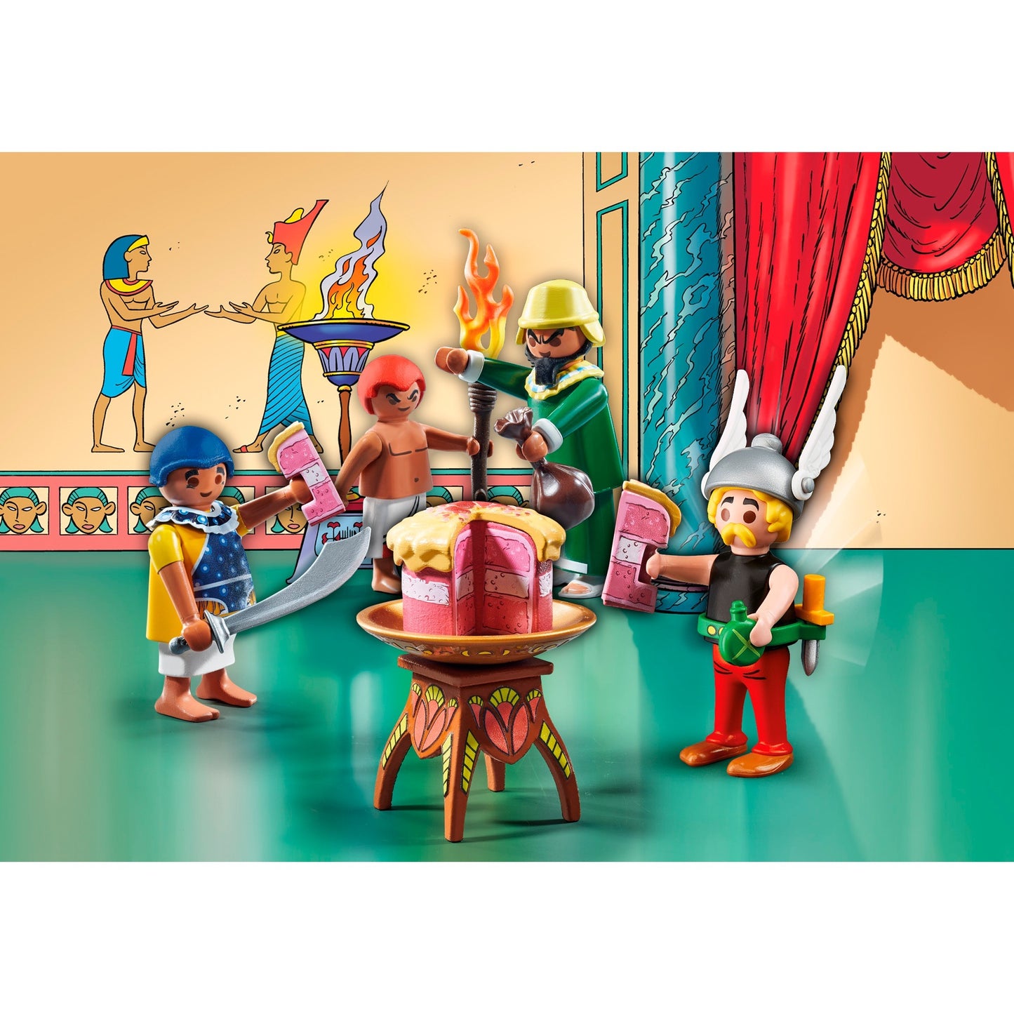 Playmobil astérix Le gâteau empoisonné de Plurkis 71269