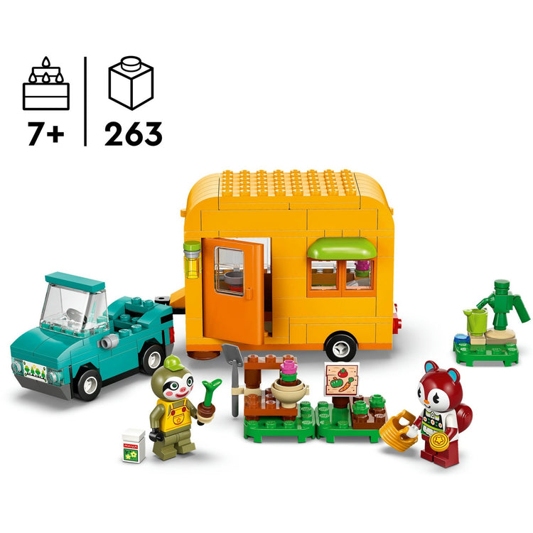 Lego Lego Animal Crossing 77054 Leifs Caravan et Tuinwinkel