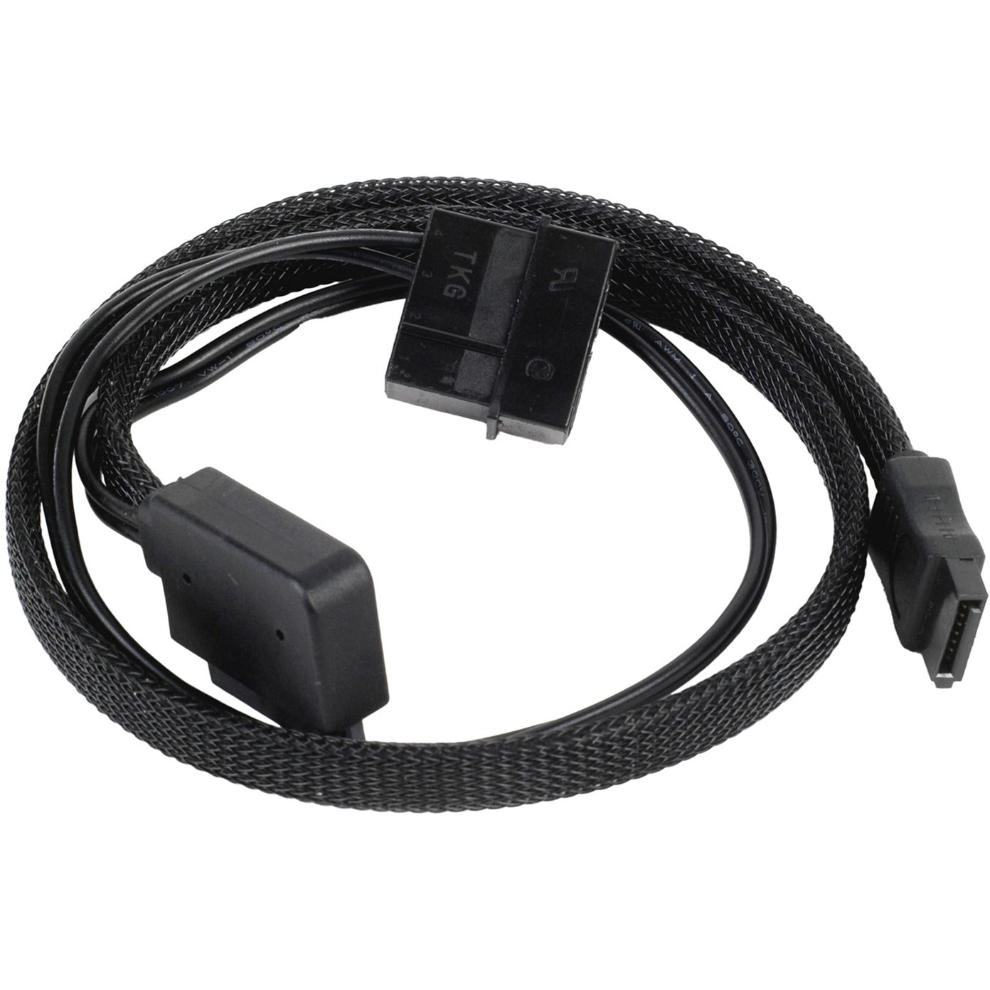 Silverstone Slim SATA 2-en-1 Câble de données + Adaptateur d'alimentation
