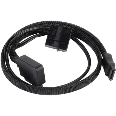 Silverstone Slim SATA 2-en-1 Câble de données + Adaptateur d'alimentation