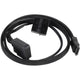 Silverstone Slim SATA 2-en-1 Câble de données + Adaptateur d'alimentation