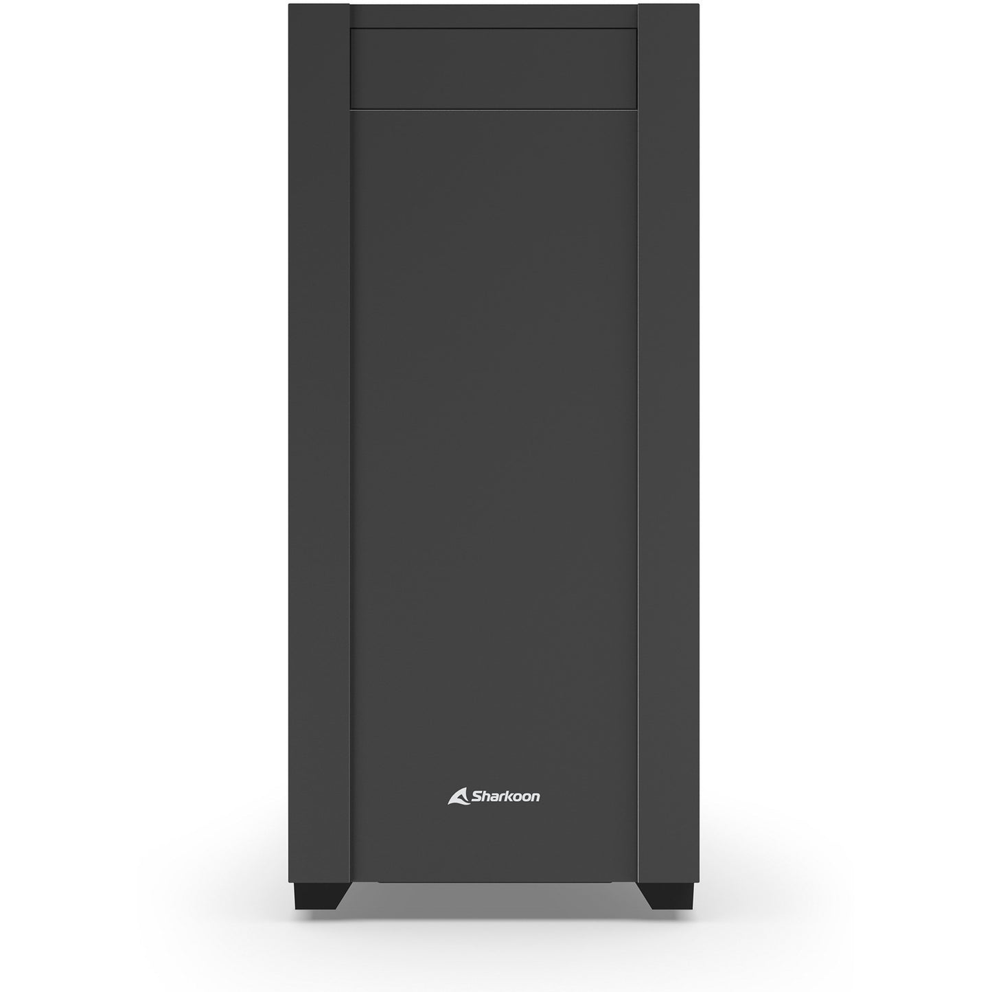 Boîtier tour midi silencieux Sharkoon s25 (noir | 2x USB-A | 1x USB-C)