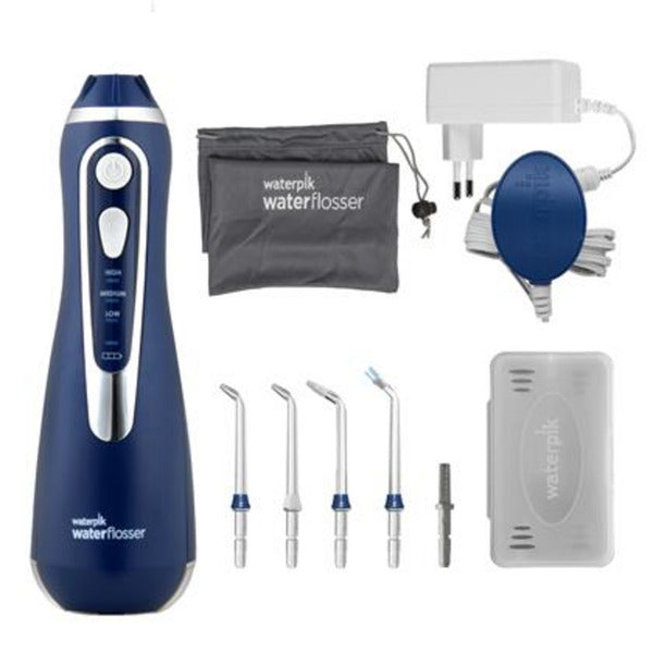 Waterpik WP-583 soins bucco-dentaires bleus avancés sans fil (bleu)