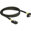 Dellock Mini SAS SFF-8087> Mini SAS SFF-8087 ANGLED, 1M