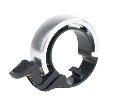 Knog Knog oi cloche de vélo classique argent